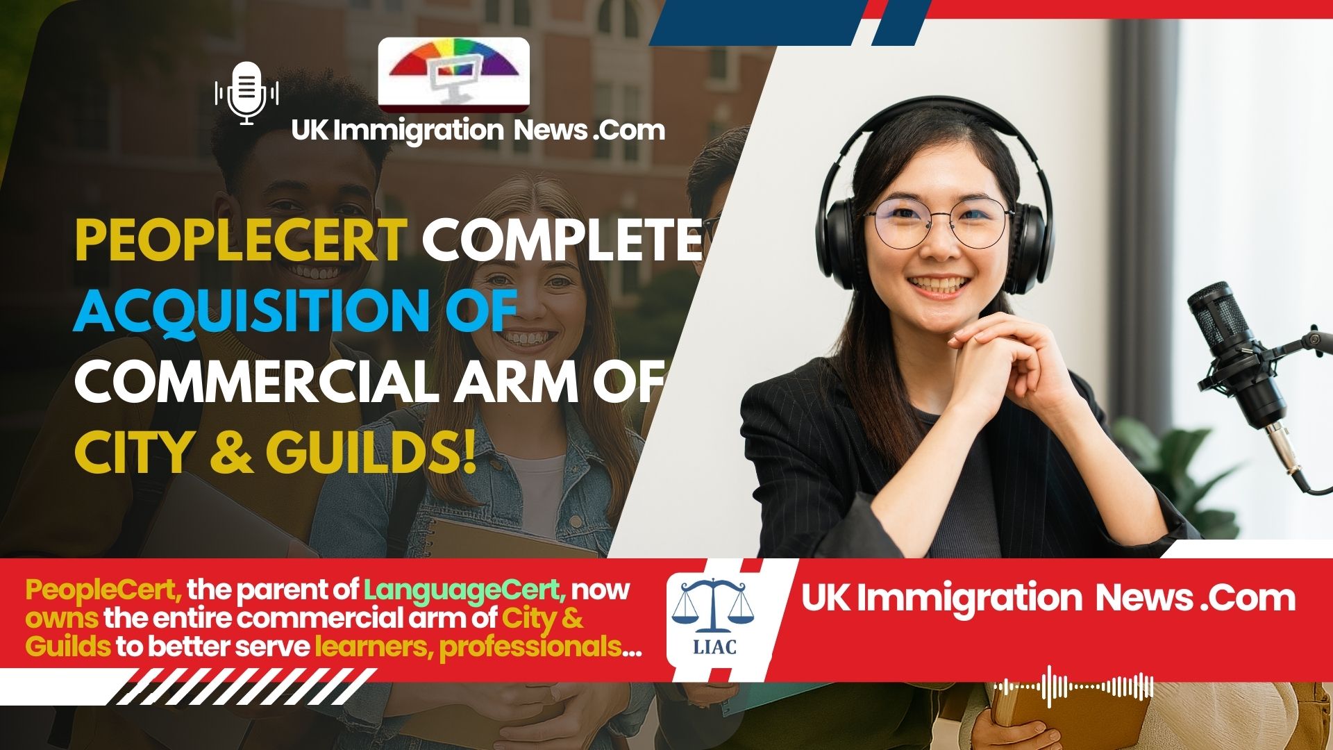 PeopleCert, the parent of LanguageCert, now owns the entire commercial arm of City & Guilds to better serve learners, professionals, and organisations across the world.
